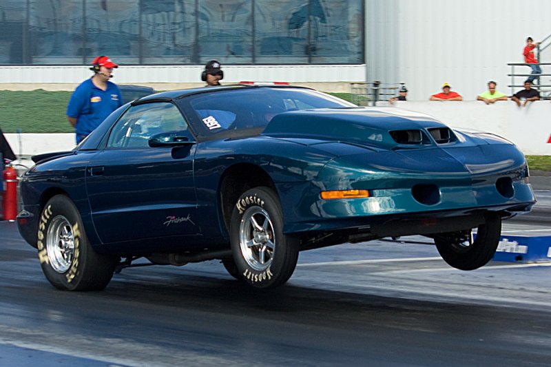 Rick Newmans 1994 Firebird with a 460 cubic inch LSX Engine and a Powerglide Transmission