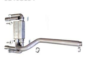 High-performance Mufflex exhaust system component for optimal vehicle tuning and sound enhancement.