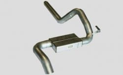 High-performance Mufflex exhaust system for optimal vehicle sound and efficiency, designed for durability and superior exhaust flow.