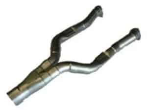 Off Road Y-Pipe 3rd Gen 02 Bungs 82/92 with Hooke Long Tube Headers