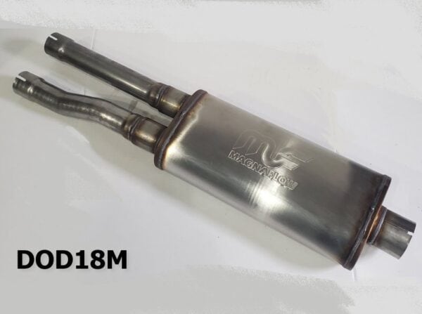 High-performance MagnaFlow muffler for optimal exhaust flow and vehicle enhancement, suitable for automotive enthusiasts seeking top quality muffler solutions.