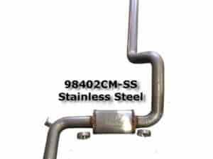 1998-2002 4" LS1 Catback Magnaflow - Stainless Steel